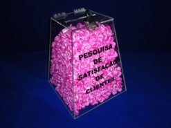 Urna Simples - Fechamento Fechadura